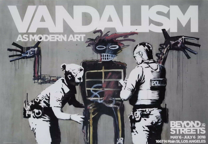 Banksy canvas poster Modern Art Poster Street Art Banksy wall art canvas print urban wall art